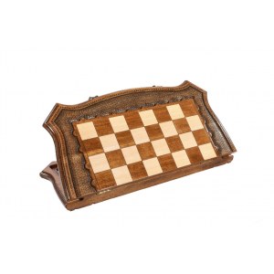 Шахматы-нарды с авторским оформлением контура