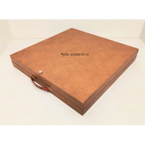 Шахматы эксклюзивные "Королевство Камелота" бронза, коралловый мрамор - змеевик
