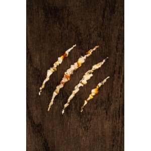 Нарды "Черная пантера" из дуба и янтаря