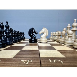 Шахматы "Королевский дебют" орех