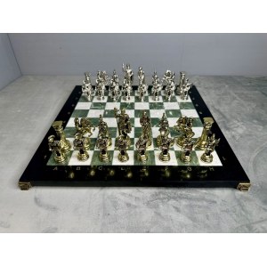 Шахматы подарочные каменные "Римская война"