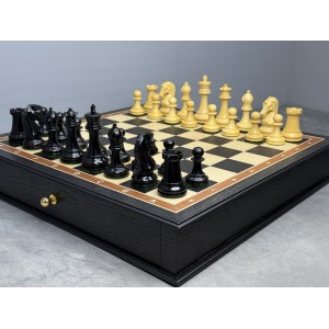 Шахматы подарочные эксклюзив с фигурами из самшита