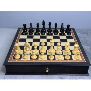 Шахматы подарочные эксклюзив с фигурами из самшита