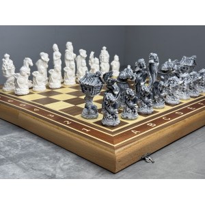Шахматы подарочные с фигурами Сказки