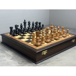 Шахматный ларец с утяжеленными  фигурами