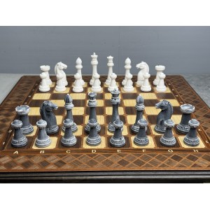Шахматы 3 в 1 подарочные с фигурами Стаунтон