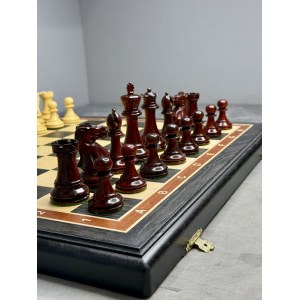 Шахматы подарочные большие с фигурами из самшита