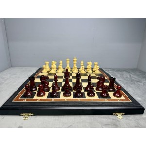 Шахматы подарочные большие с фигурами из самшита