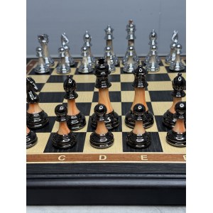 Шахматы подарочные с фигурами из композита