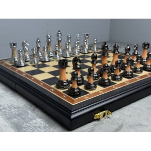 Шахматы подарочные с фигурами из композита