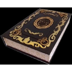 Подарочная книга в кожаном переплете "Достоевский. Бесы"